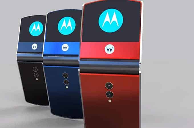 Foldable Motorola RAZR 