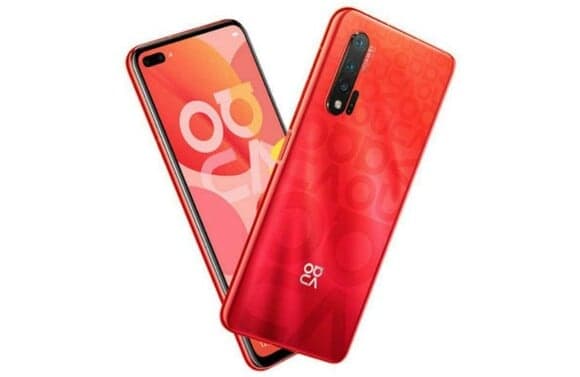 Huawei Nova 6 5G red