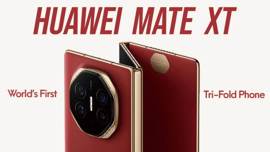 Huawei Mate XT Ultimate: The World's First Tri-Folde Smartphone